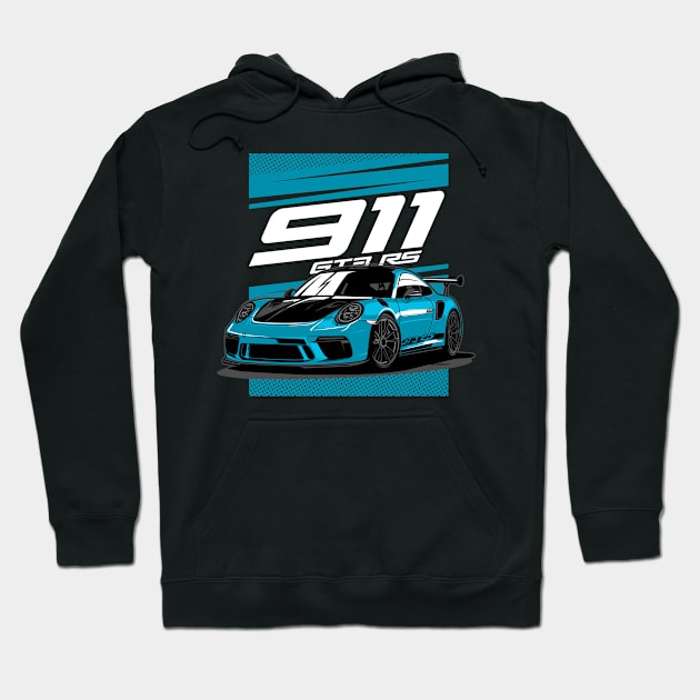 Porsche 911 GT3 RS Hoodie by SpeedPistion